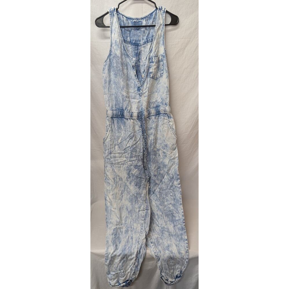 Thread & Supply Faith and Flower Jean Jumpsuit Women's Medium - Picture 3 of 5